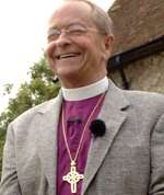 Bishop Gene Robinson at St Rumwold Church in Bonnington