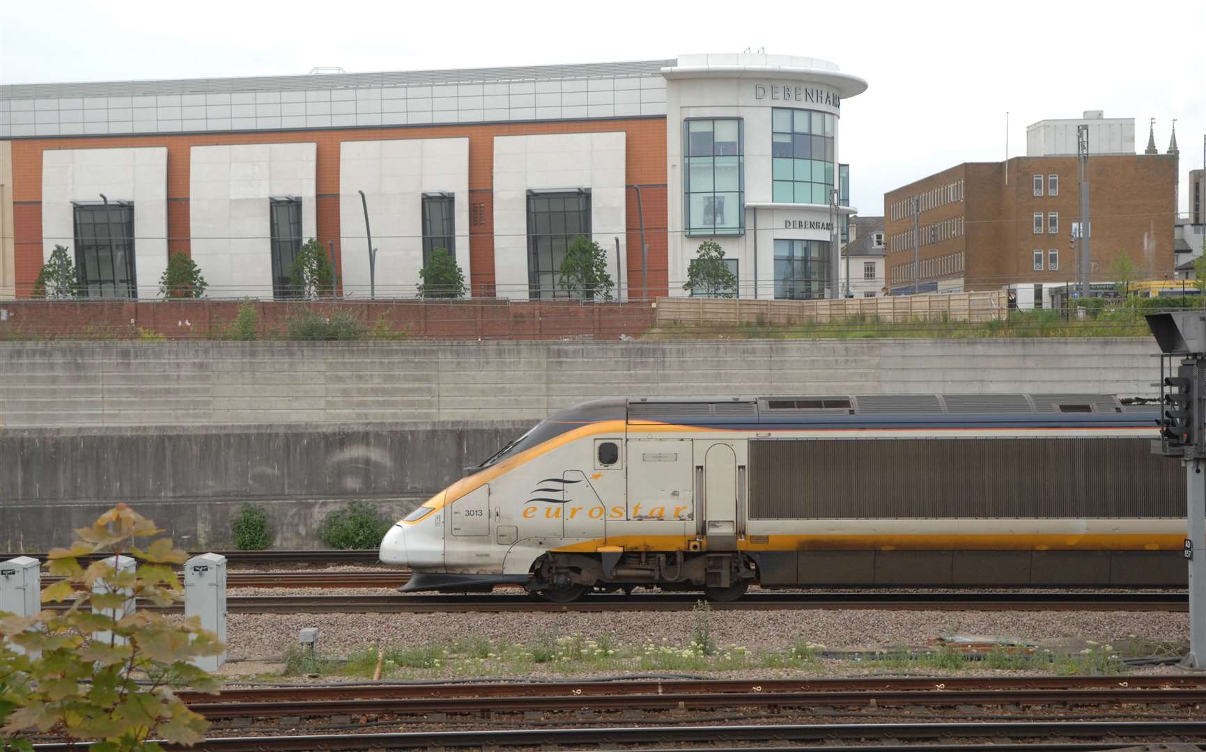 Eurostar has stopped at Ashford for years - as this 2010 photo shows
