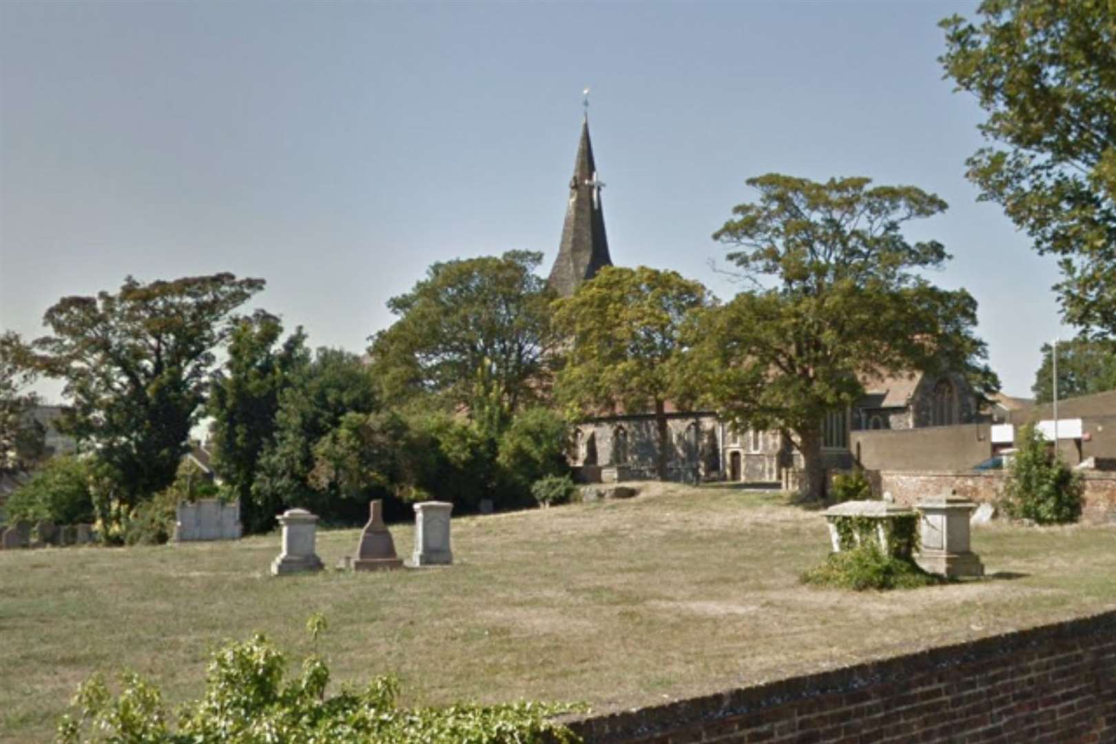 Police made the arrests at St John's churchyard on Wednesday (57852690)