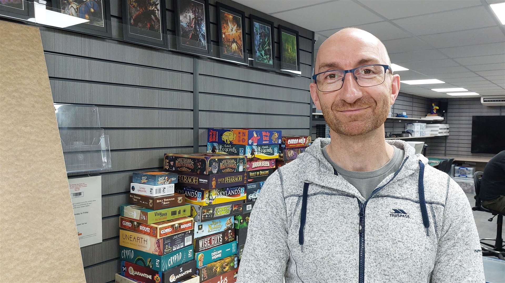 Chris Wootley, owner of The Monster Merchants