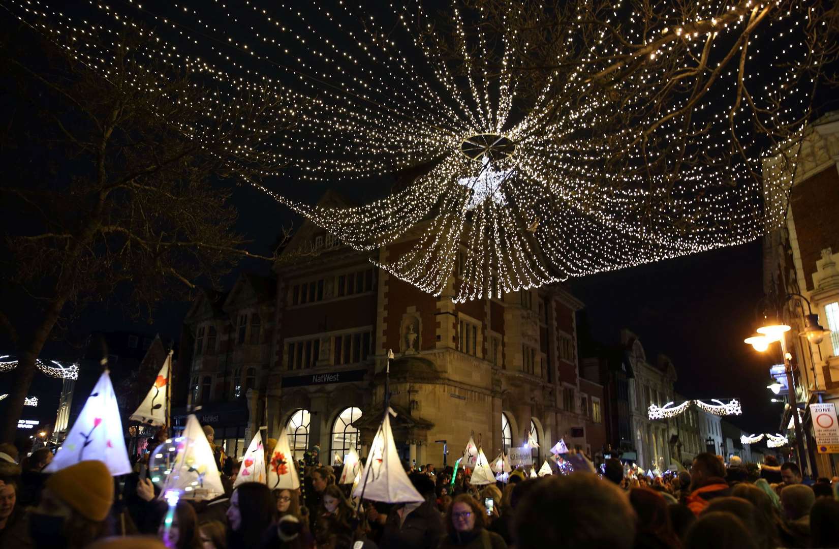 The Gravesham festival of Christmas Lights. Picture: Cohesion Plus