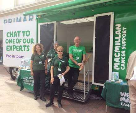 Macmillan’s Cancer Support mobile service will be coming to Greenhithe this September (4299948)