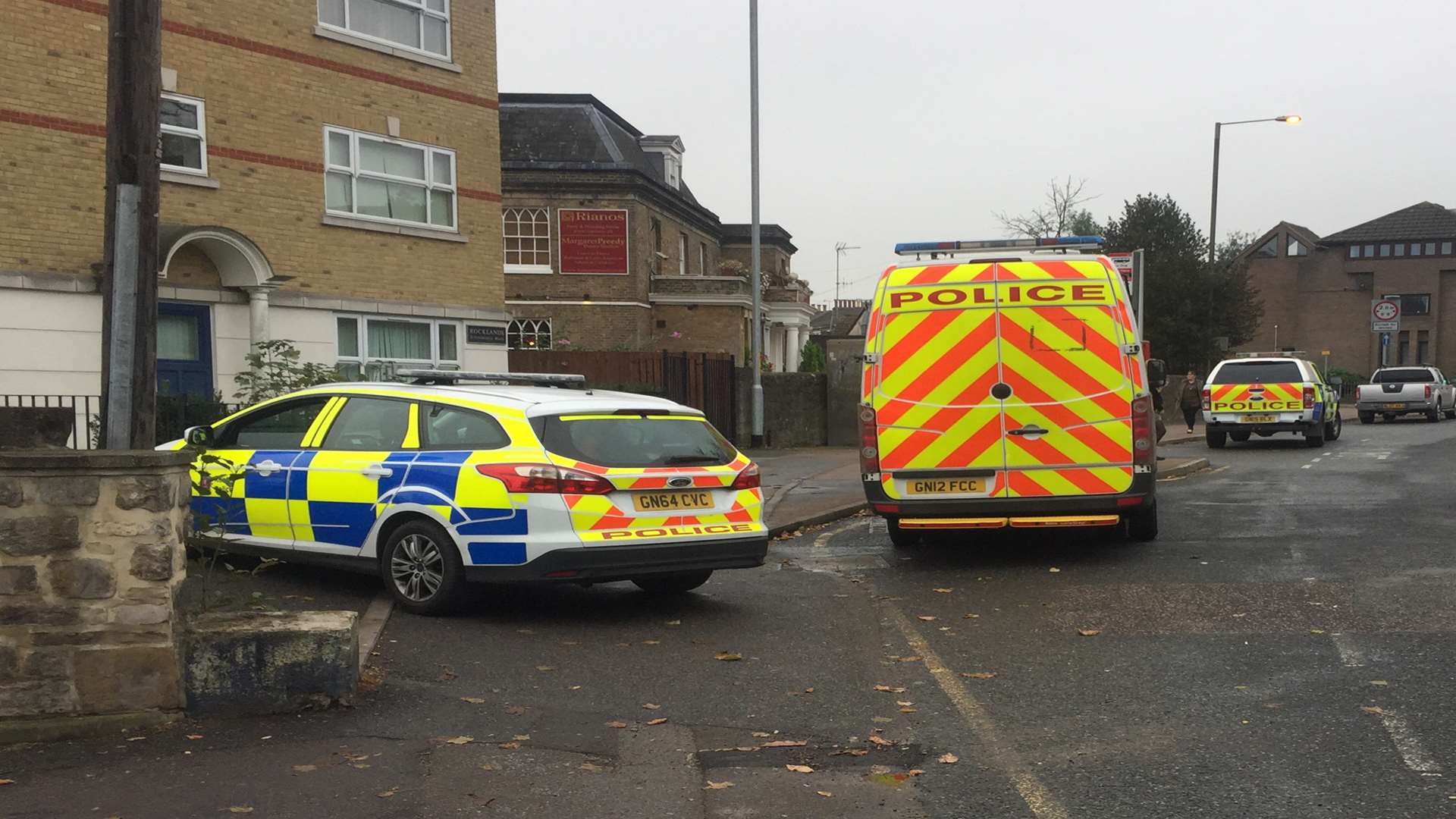 Police were called to Tonbridge Road