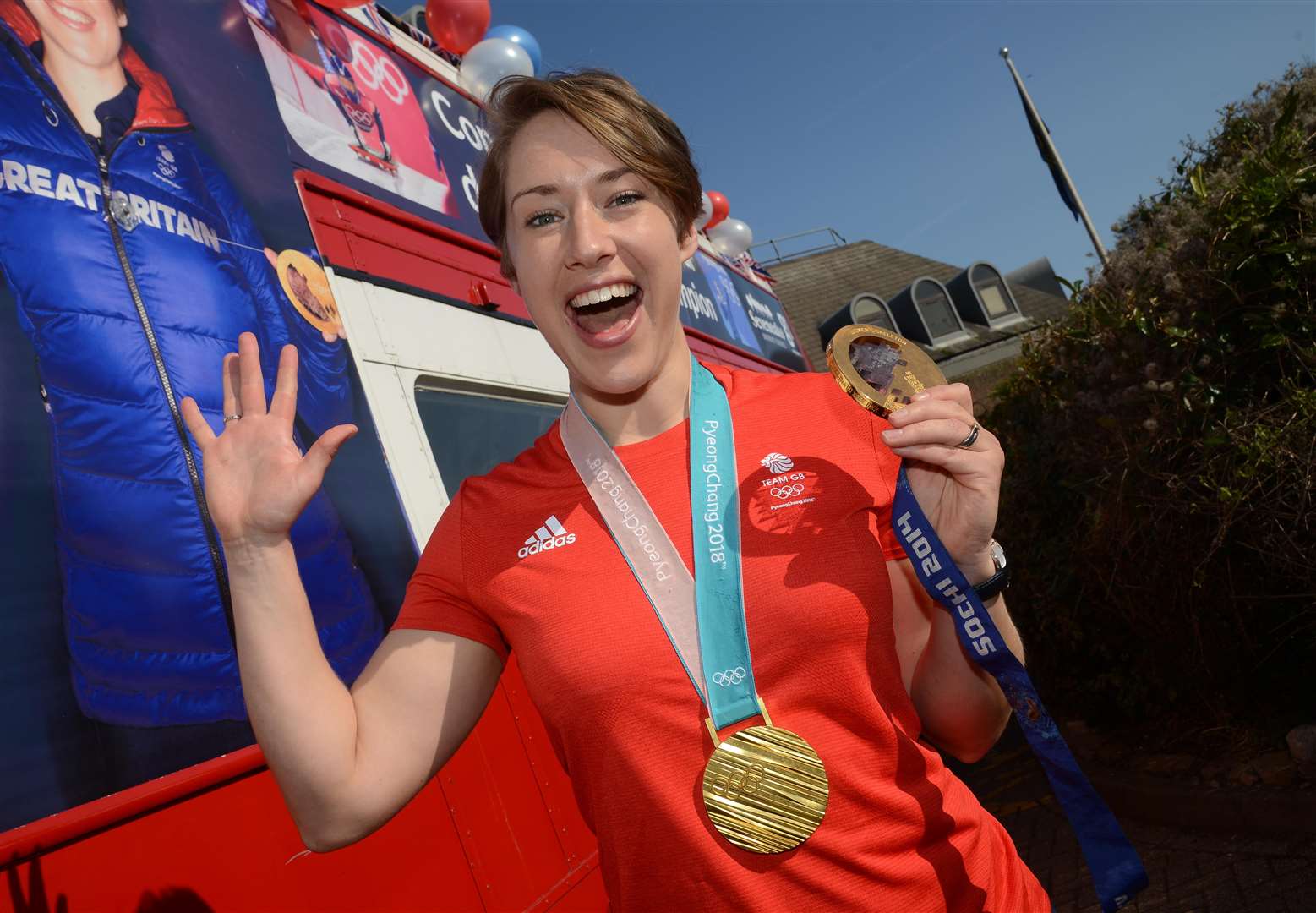 Lizzy Yarnold is the most successful Winter Olympian in British sporting history Picture: Gary Browne
