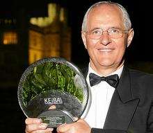 Geoff Miles - Outstanding Contribution to the Business Community in Kent Award. Picture: Paul Dennis