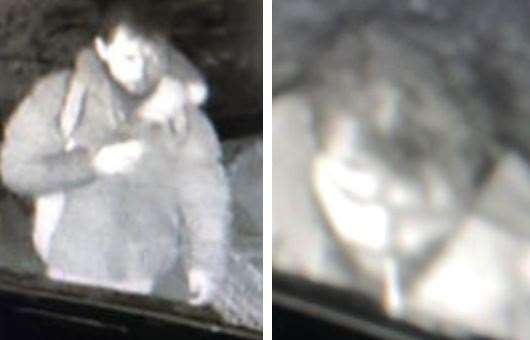 Police have released this CCTV image after cars were targeted in Sevenoaks. Picture: Kent Police