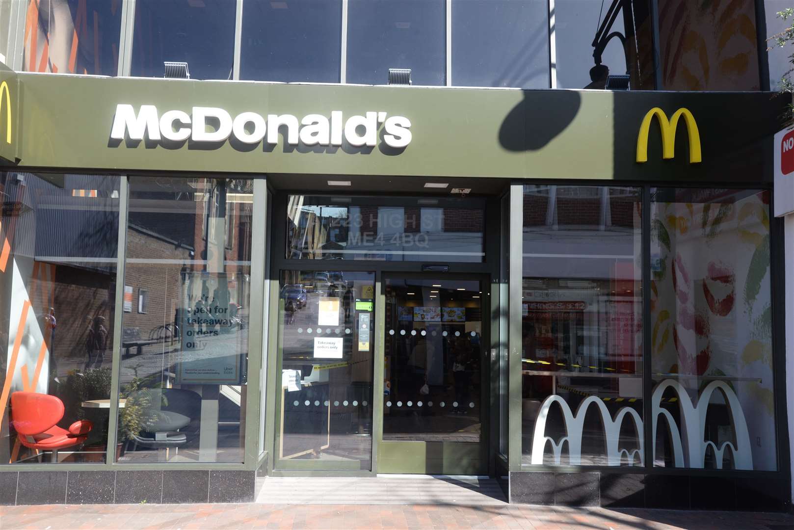 McDonald's in Chatham High Street will close for two months for renovation. Picture: Chris Davey