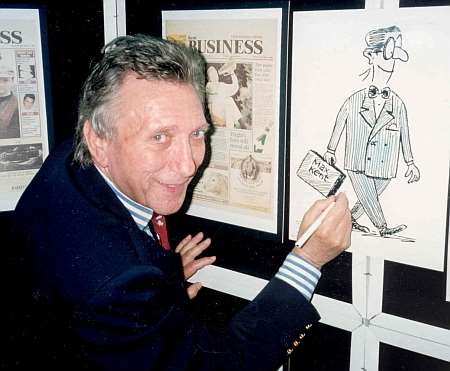 Cartoonist Alan Ralph has died at the age of 71.