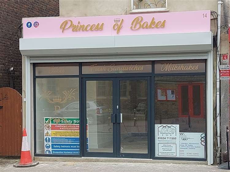 The shop ahead of its original opening last spring. Picture: Princess of Bakes