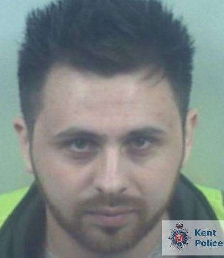 Viorel Sandulache has been jailed for nine years. Picture: Kent Police
