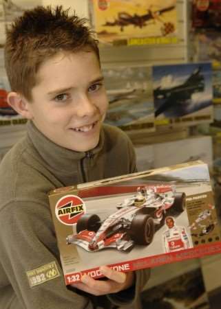 Thanet Extra Airfix competition winner , Jon Luc Young