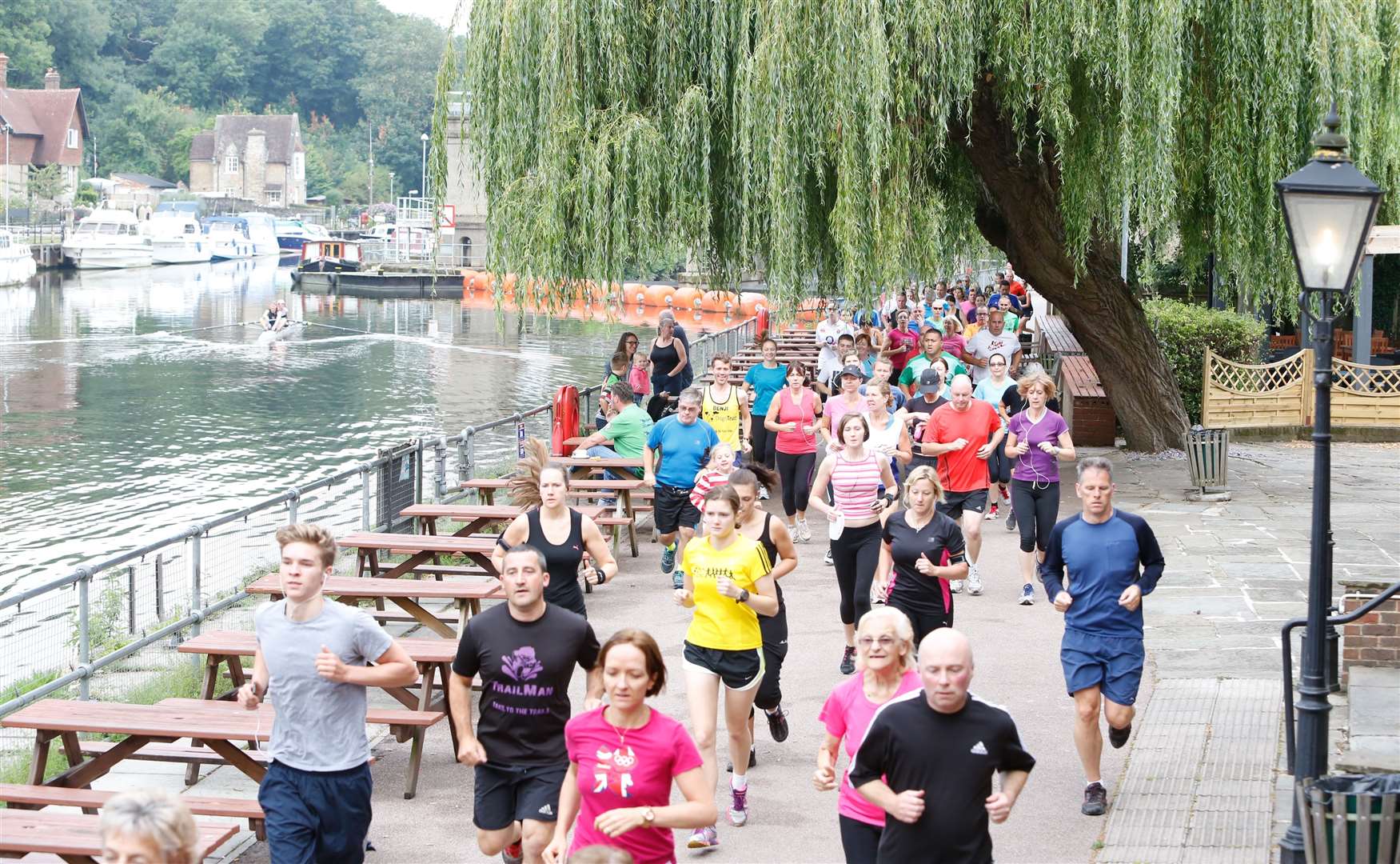 Join your local Parkrun event on Saturday mornings at 9am. Picture: Matthew Walker