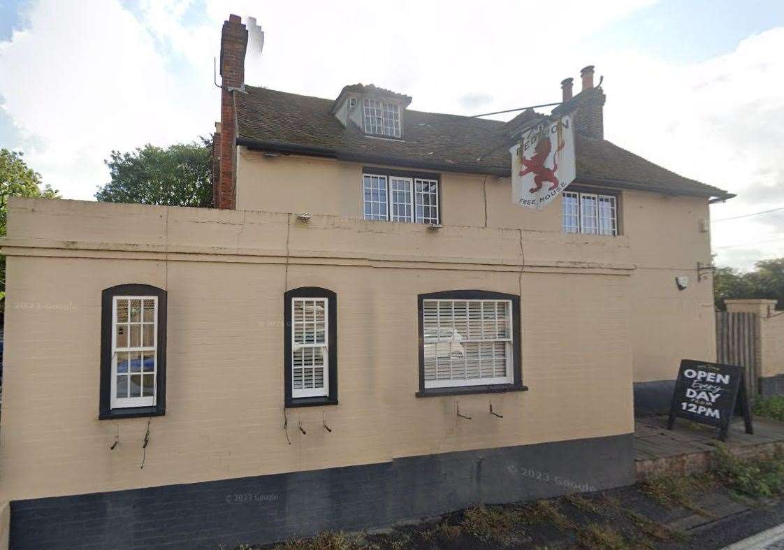 The Red Lion, near Faversham. Picture: Google