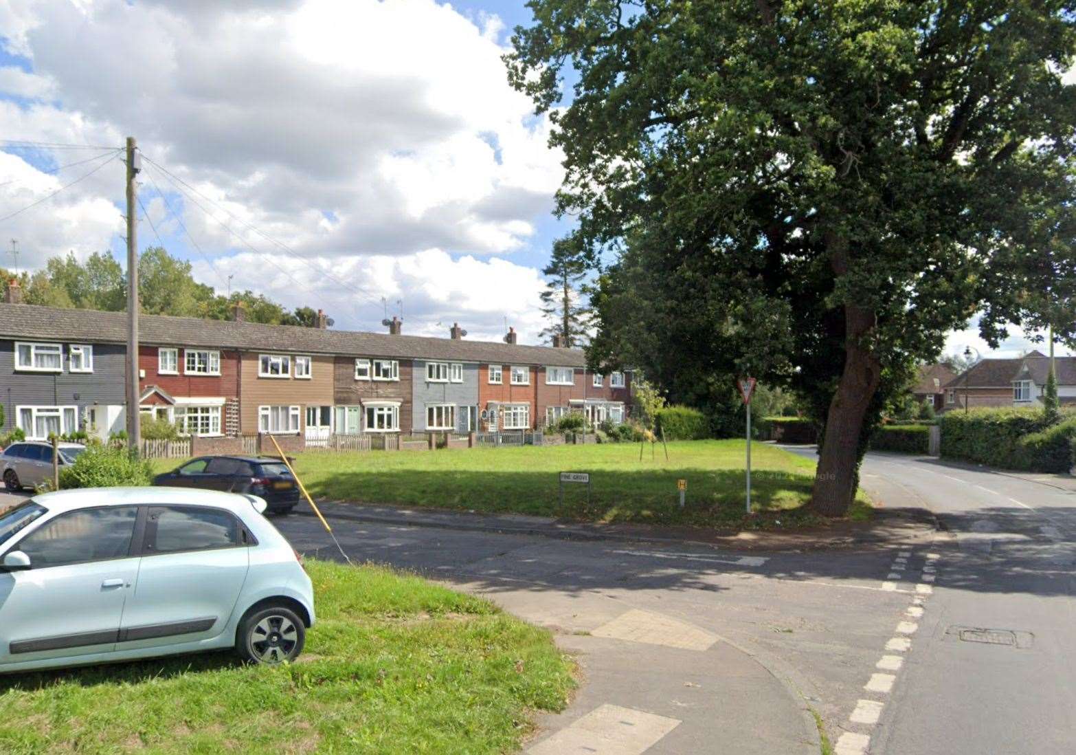 Police were called to an incident in the Pine Grove and Crouch House Road area in Edenbridge. Picture: Google