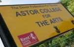 Astor College for the Arts - 23 per cent A-C GCSEs