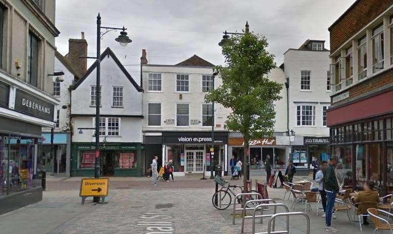 Guildhall Street at the High Street junction. Photo: Google street view