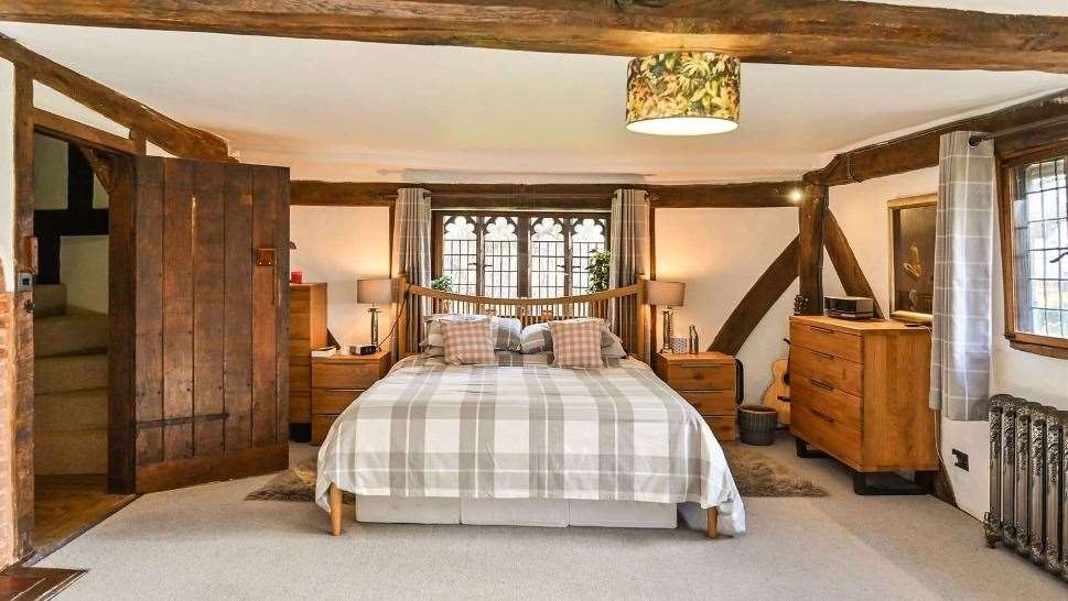 The property includes four double bedrooms. Picture: Savills