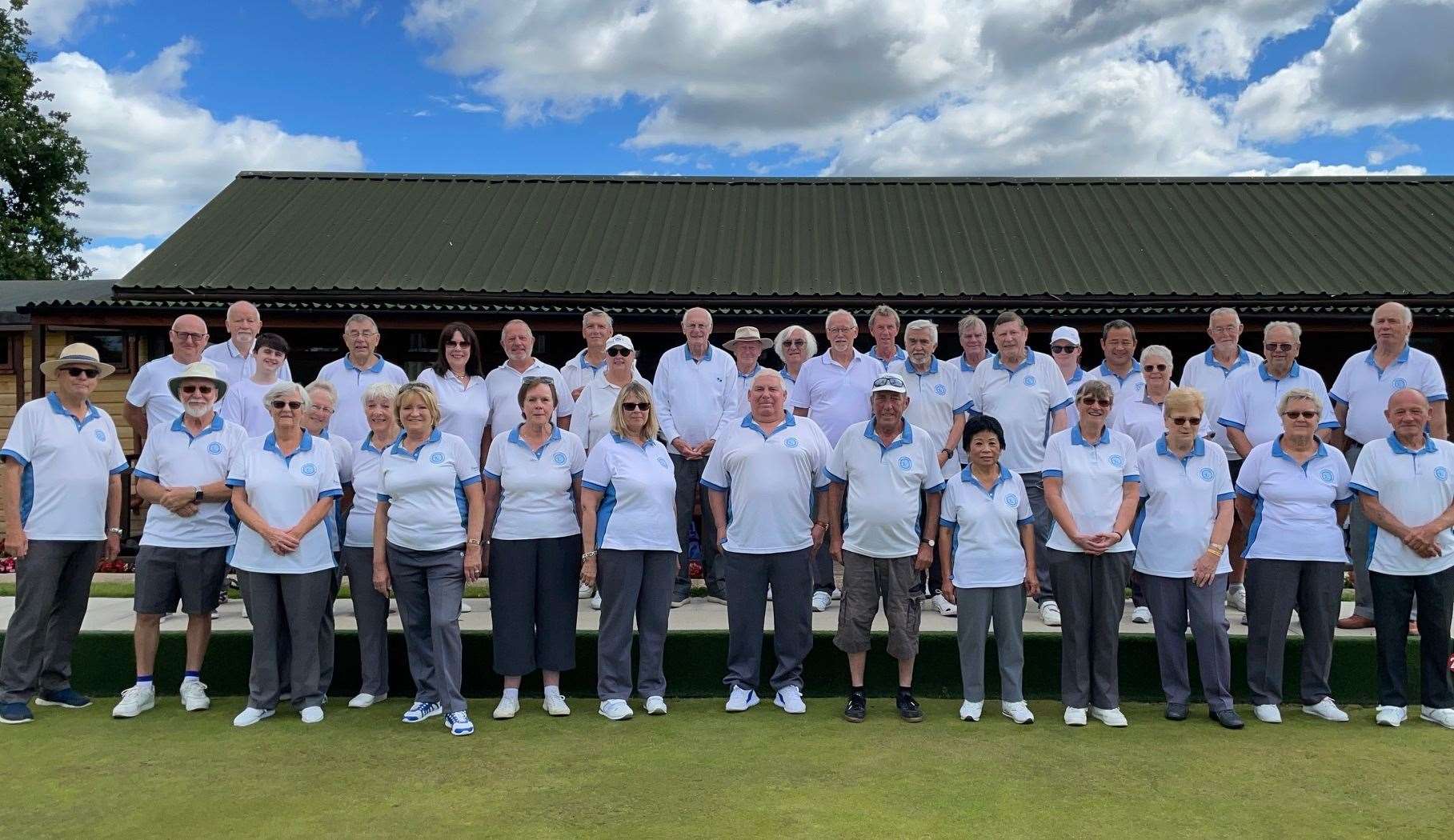 Sellindge & District Bowls Club members. Picture: Sellindge & District Bowls Club