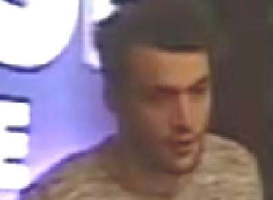 Officers investigating a disturbance in Tunbridge Wells have released CCTV images.