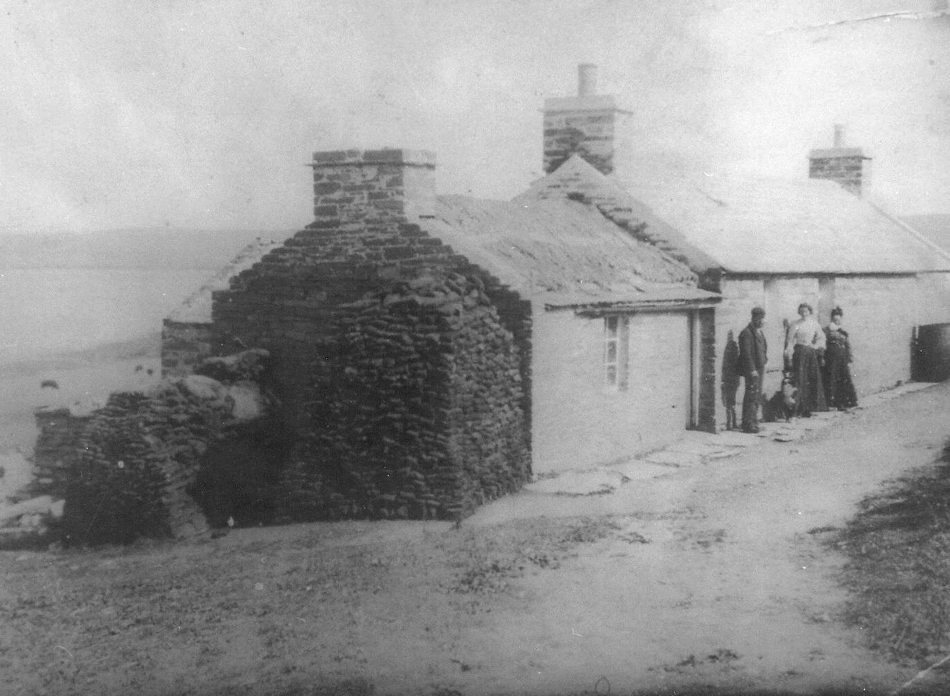 The cottage in Orkney where Leslie and Helena lived