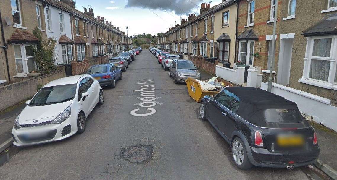 A house in Coombe Road, Gravesend, was broken into in October. Picture: Google Maps (21534005)
