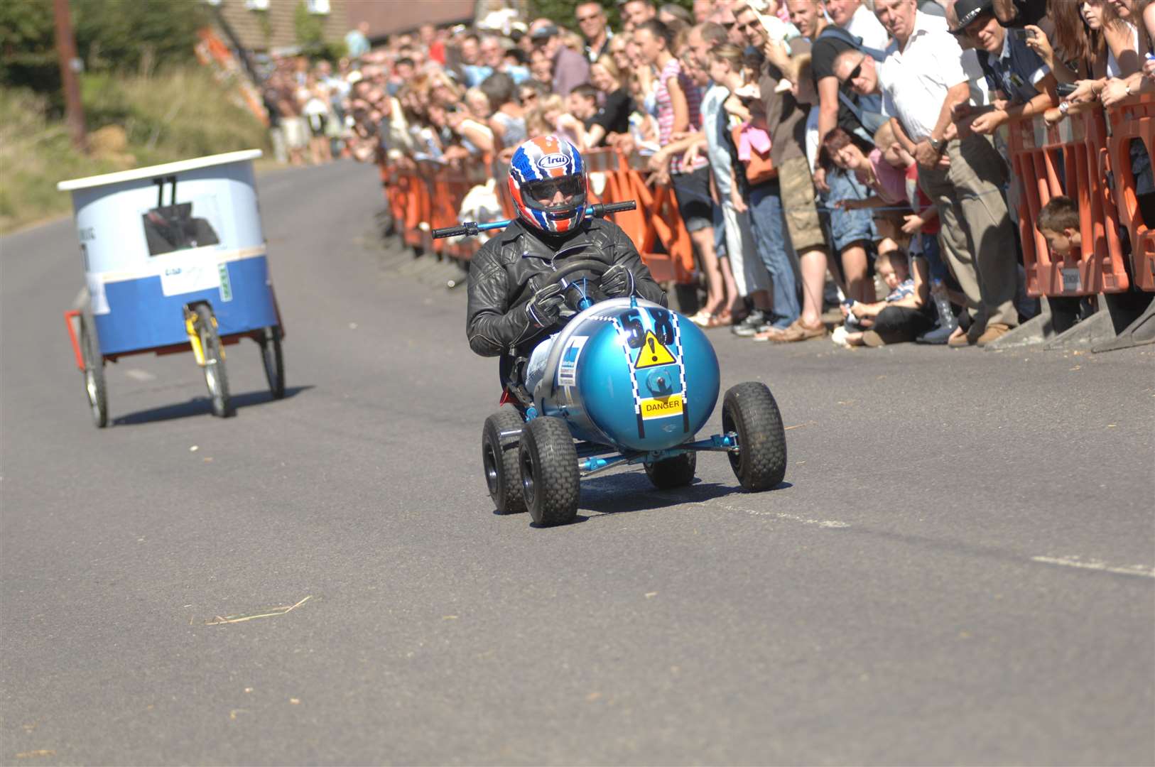 Racers take part in the fun in 2009. Picture : Gary Browne