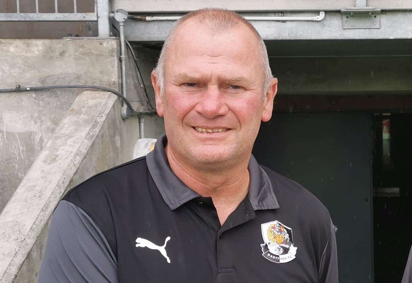 New Dartford manager Alan Dowson
