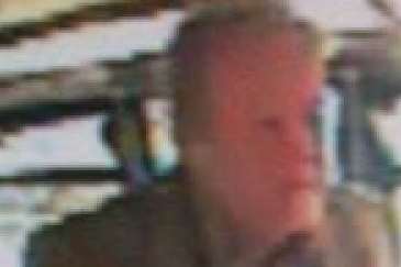 Police have released this CCTV image of a man they would like to speak to