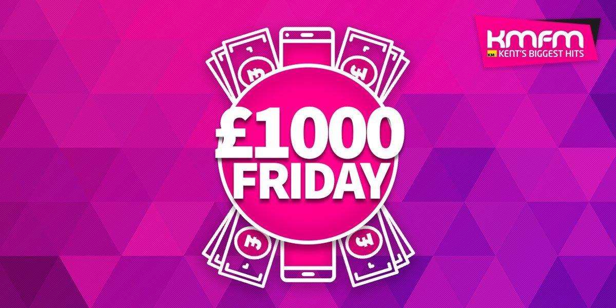You can win £1,000 with kmfm