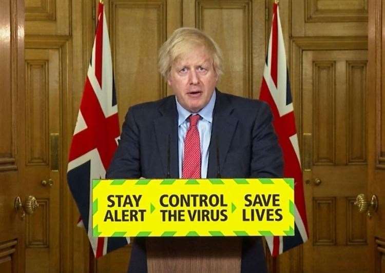 Boris Johnson has announced further measures to ease lockdown (PA Video)