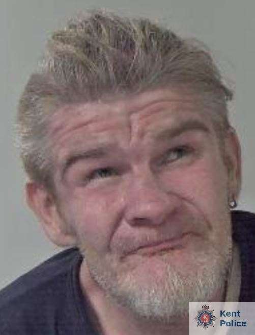 John Andrew was caught with drugs three times in just over a year. Photo: Kent Police