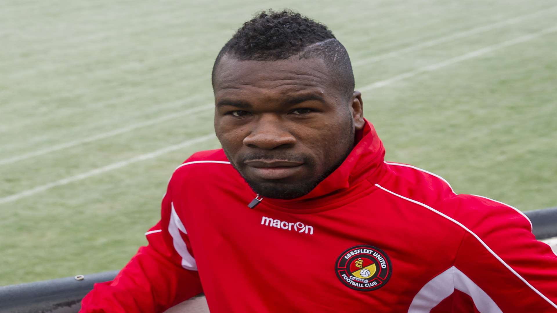 Aaron McLean has signed an 18-month contract at Ebbsfleet United Picture: Andy Payton