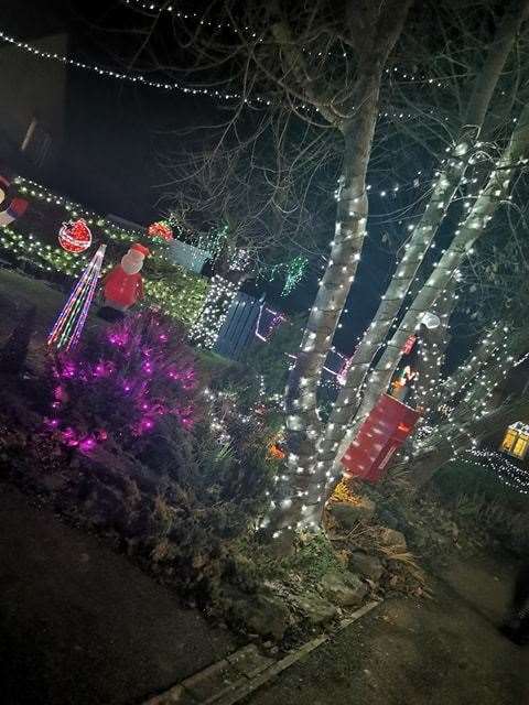 These residents really must think it's the most wonderful time of the year (Picture: Bobbie-Louise Willis)