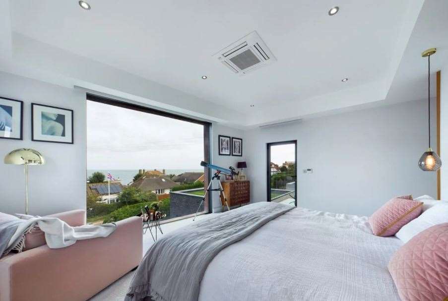 There are sea views fro the bedroom Picture: Terence Painter estate agents
