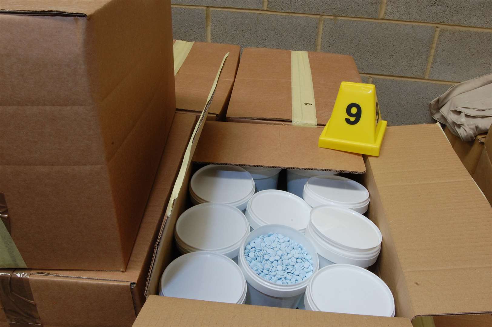 The pill factory in Rochester raided earlier this year