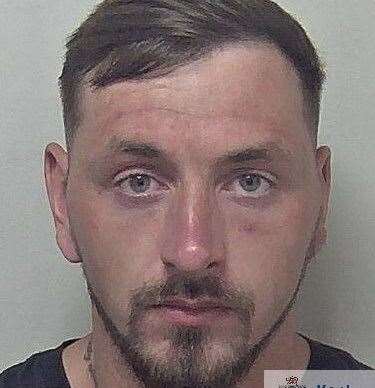 Joshua Chambers has been jailed after a high pursuit police chase in Ramsgate. Picture: Kent Police