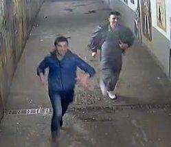 Two of the rapists were seen grinning in the aftermath. Picture: Kent Police. (2795420)