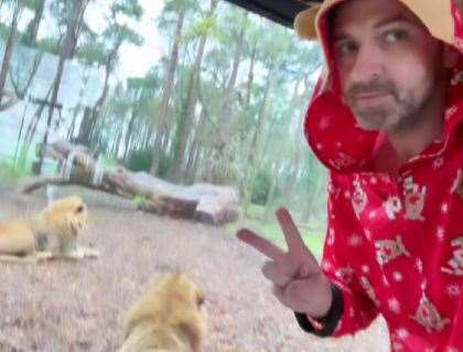 Westlife star Mark Feehily says he enjoyed the “perfect post-tour getaway” at Port Lympne. Picture: Mark Feehily on Instagram