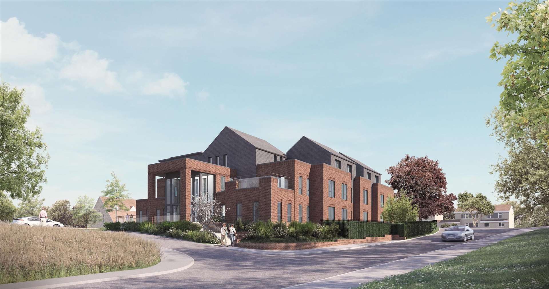 An image of the 65-bed care home planned at the former Battle of Britain pub in Coldharbour Road, Northfleet. Picture: Frontier Estates