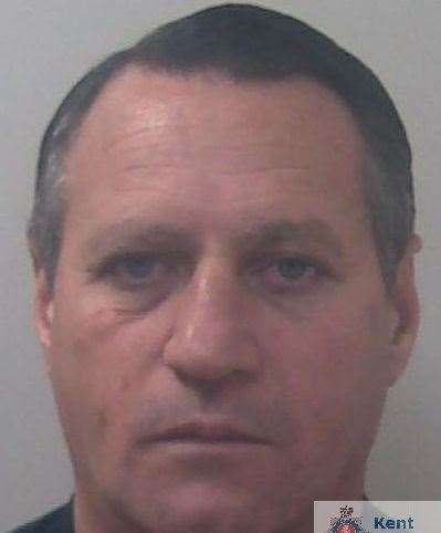 Jack Lee, 49, has been jailed after defrauding a pensioner out of thousands of pounds for work he never completed. Photo: Kent Police