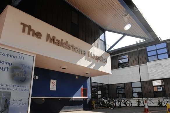 Maidstone Hospital in Hermitage Lane
