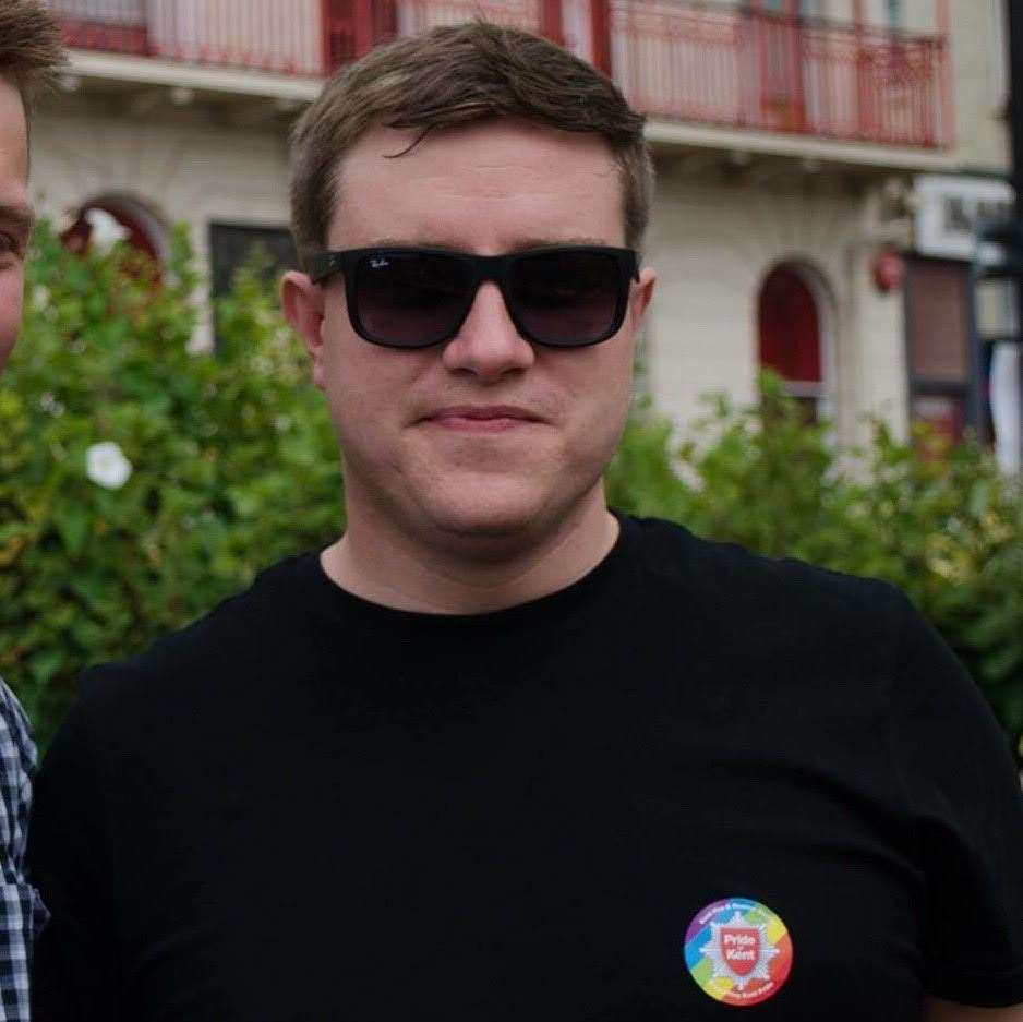 Edd said Kent Pride had to take the 'sad but serious' decision not to run an event this summer