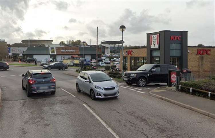Police have put a dispersal order in Sittingbourne in its retail park and high street. Picture: Google