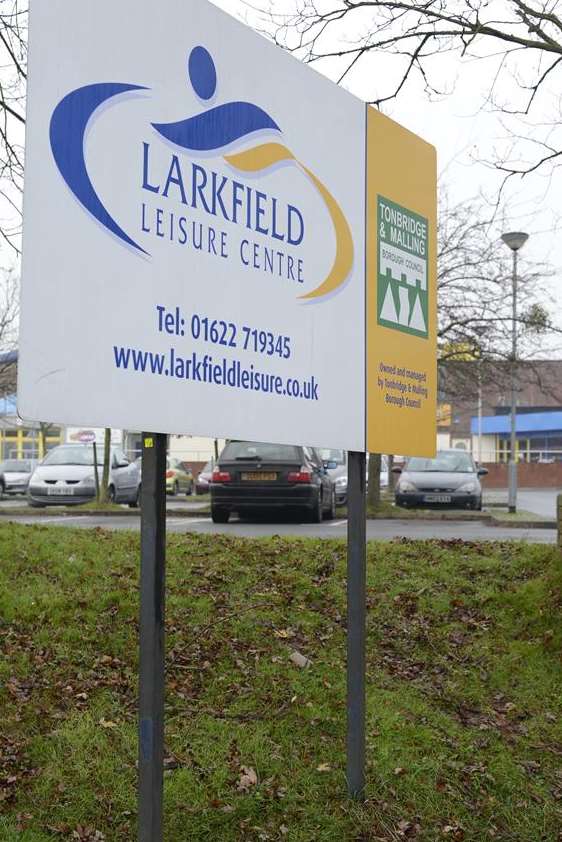Larkfield Leisure Centre in New Hythe Lane