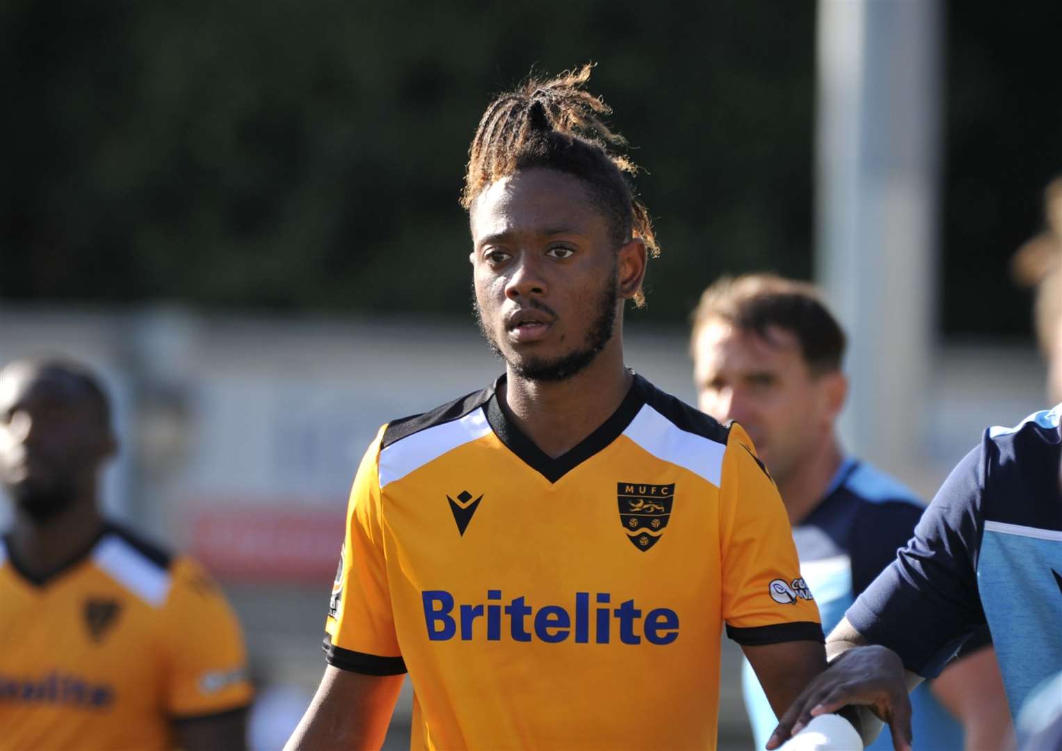 Iffy Allen has joined Ebbsfleet United after a year with Maidstone United Picture: Steve Terrell