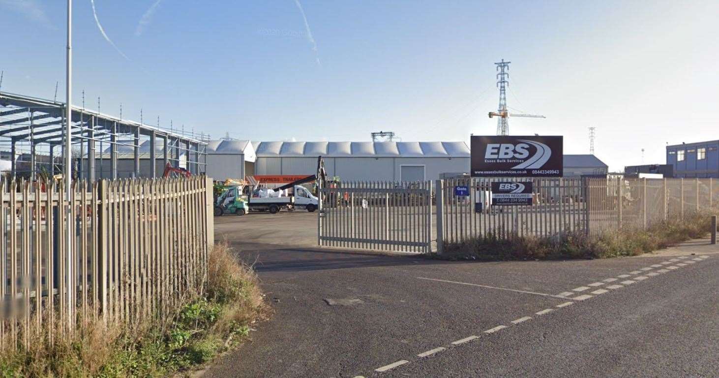 Essex Bulk Services Ltd, Northfleet. Picture: Google