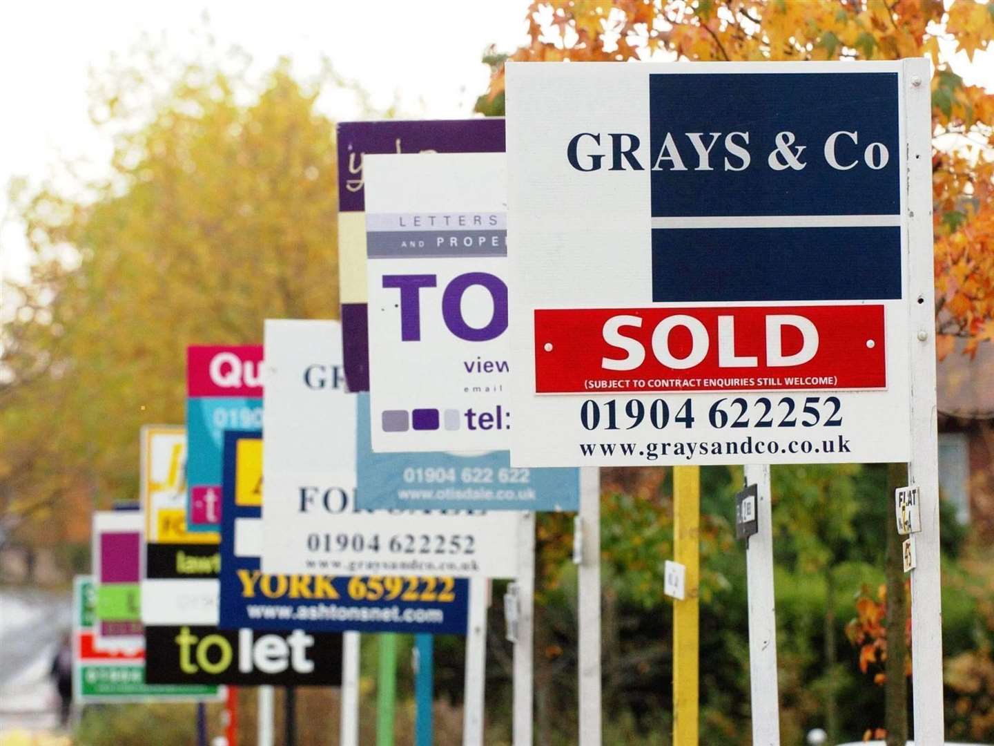 House prices have declined slightly in Kent