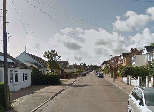 A general shot of Salisbury Avenue, Rainham, where the incident was said to have happened. Picture: Google Street View