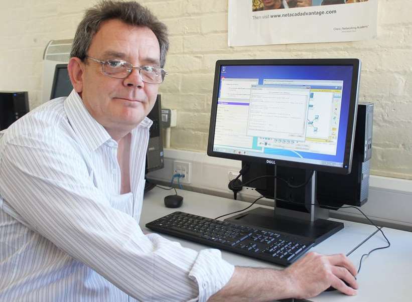 Stephen Harbour turned his life around after he signed up for a computing course