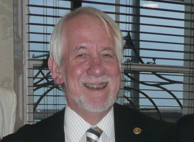 Former Dover Mercury chief reporter, Graham Tutthill